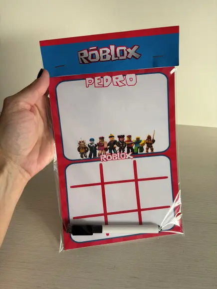 Lousa Mágica Magnética Lembrancinha Roblox