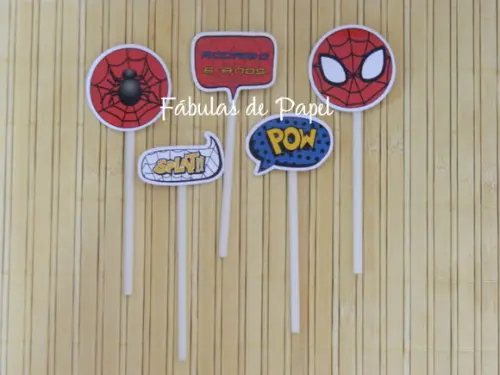 Toppers Homem Aranha