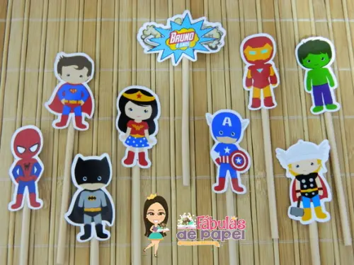 Toppers Super Heróis