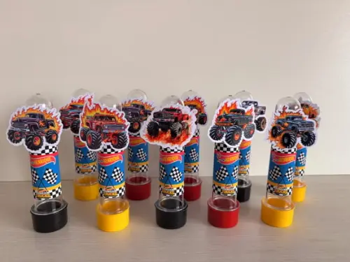 Tubete Hot Wheels Monster Trucks
