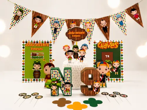 Kit Festa Turma do Chaves