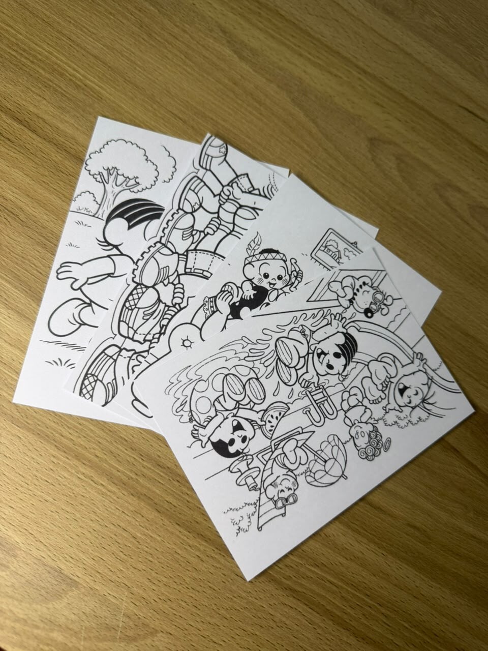Cards de Colorir Personalizado Turma da Mônica | Lembrancinha |
