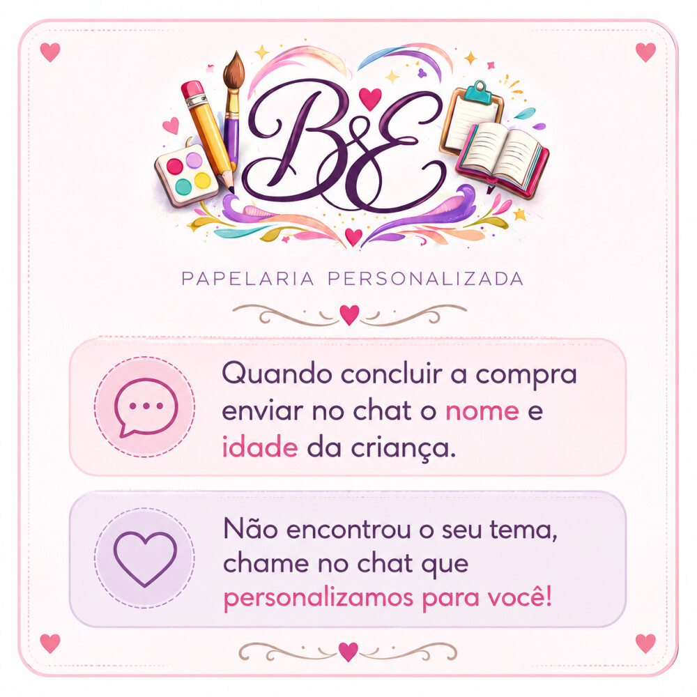 Cards de Colorir Personalizado Bob Goods | Lembrancinha | Desenho