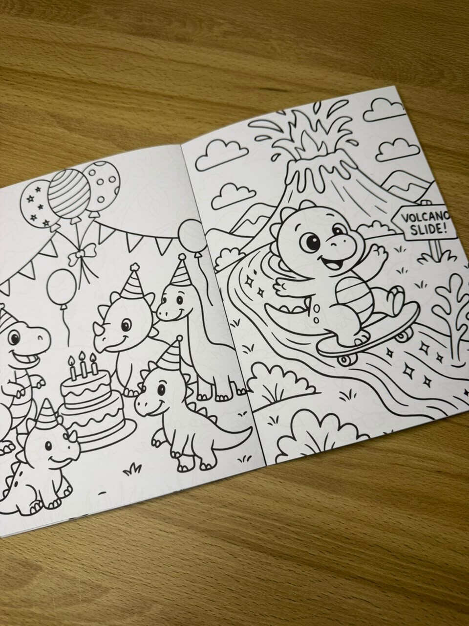 Livrinho de Colorir Personalizado Dino Baby | Lembrancinha | Aniv