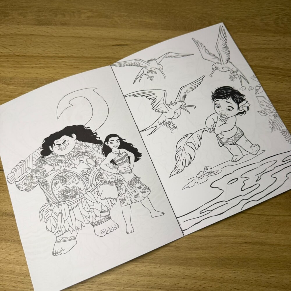 Livrinho de Colorir Personalizado Moana | Lembrancinha | Anivers?