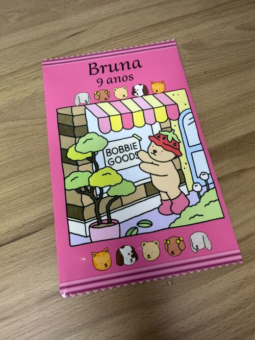 Cards de Colorir Personalizado Bob Goods | Lembrancinha | Desenhos | Aniversário Infantil | Livrinhos