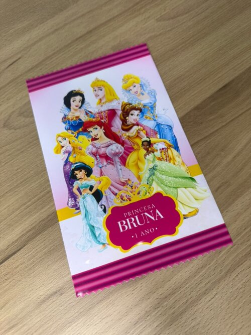 Cards de Colorir Personalizado Princesas | Lembrancinha | Desenhos | Aniversário Infantil | Livrinhos