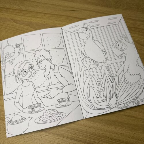 Livrinho de Colorir Personalizado Rio | Lembrancinha | Aniversár