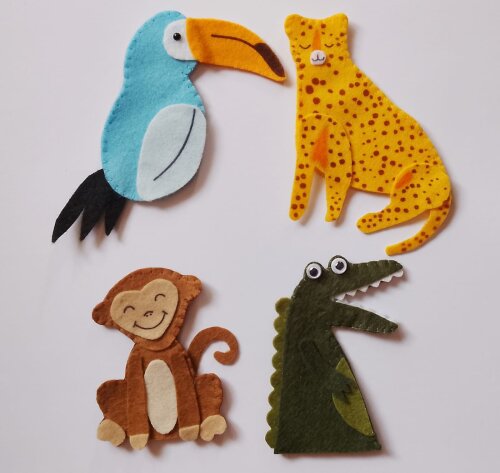 Dedoches Animais Personalizados