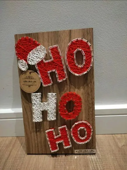 Quadro Natal Hohoho