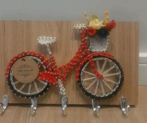 Quadro Porta Chaves Bicicleta