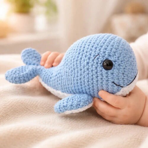 Baleia Crochê Amigurumi