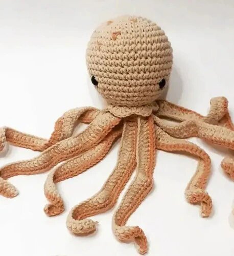 Polvo Crochê Amigurumi