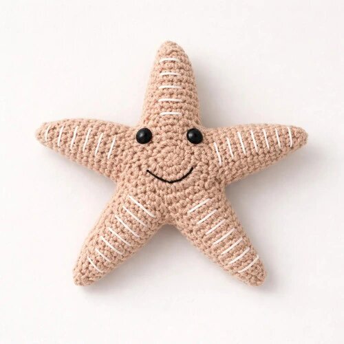 Estrela do Mar Crochê Amigurumi