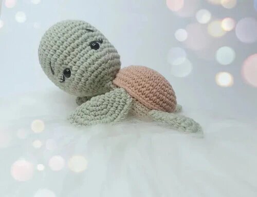 Tartaruga Crochê Amigurumi