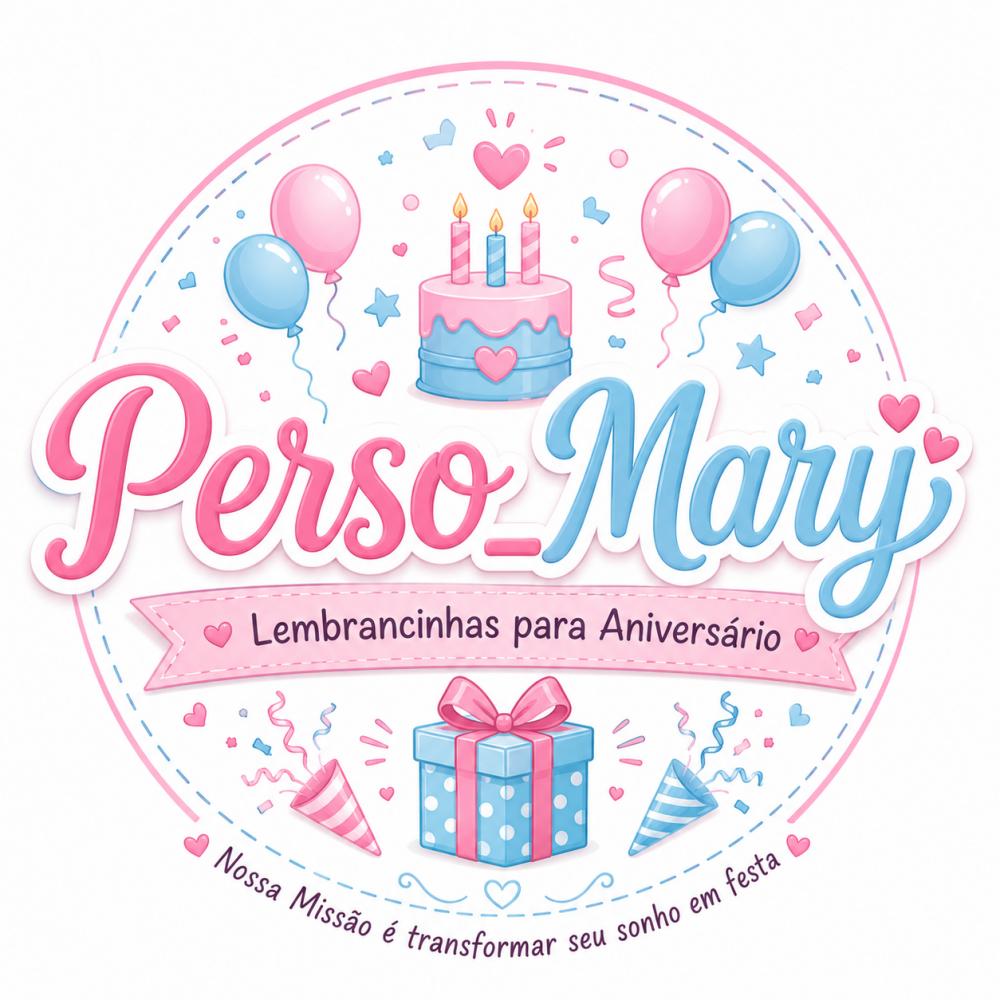 PersoMary - Lembrancinhas para Aniversário