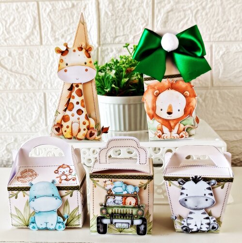 Arte Digital kit  Safari | Festa Infantil