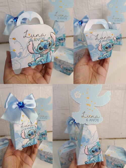 Kit PEGUE E MONTE Stitch 20 peças