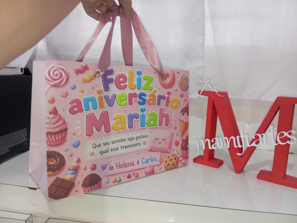 Sacola personalizada
