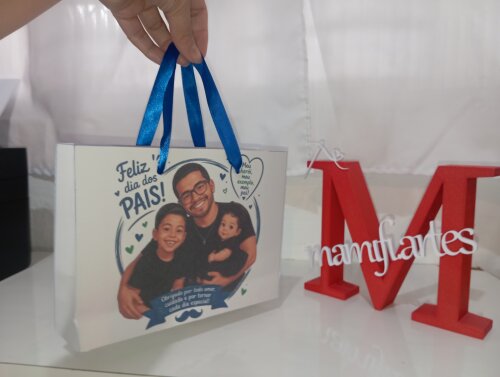 Sacola personalizada Tamanho M