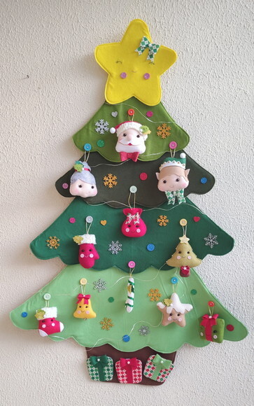 Árvore de Natal Montessoriana de Parede