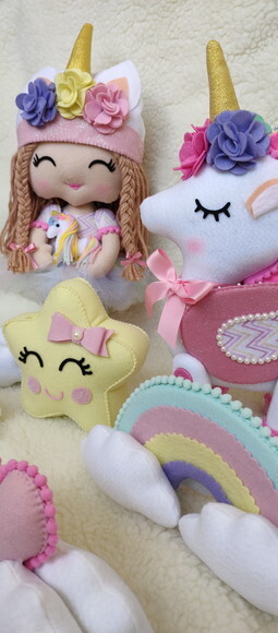 Kit Unicórnio para Decoração de Festa