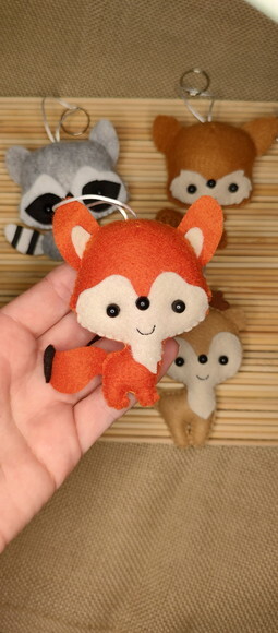 Lembrancinha Chaveiro Animais do Bosque