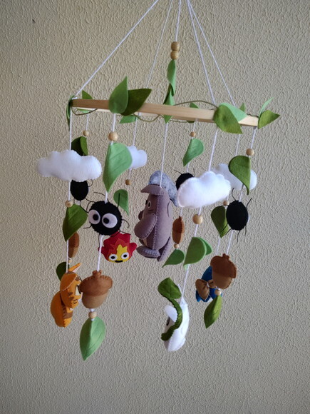Mobile de Berço Totoro