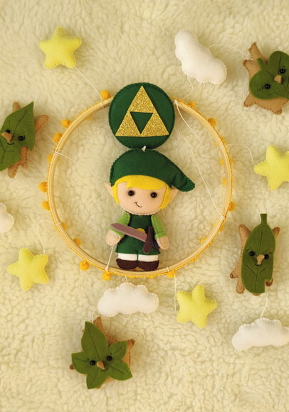 Mobile de Berço Zelda