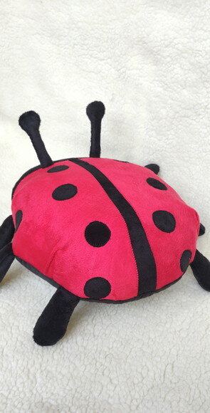 Almofada Joaninha de Pelúcia