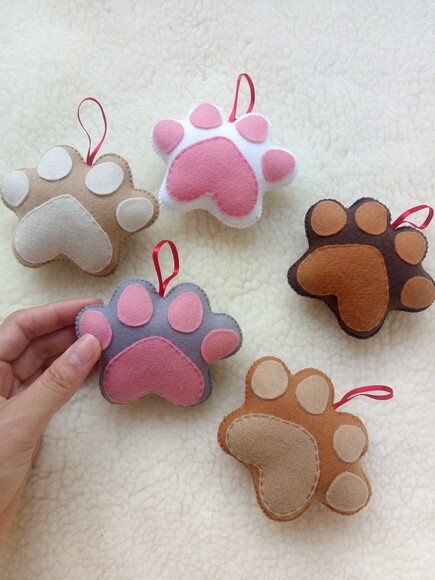 Enfeites de Árvore de Natal cachorrinho/gatinhos/papai noel