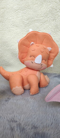 Kit Decoração Dinossauro Baby de Feltro