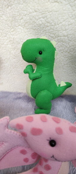 Kit Decoração Dinossauro Baby de Feltro
