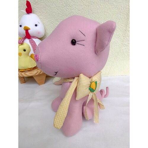 Kit Decoração tema  Fazendinha de Feltro e pelúcia