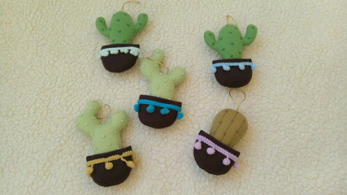 Pingentes Natalinos Frida Kahlo
