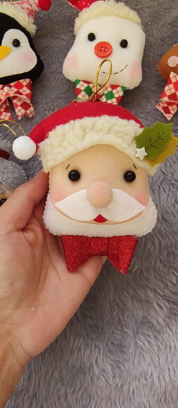 Kit Pingentes Arvore de Natal de Feltro
