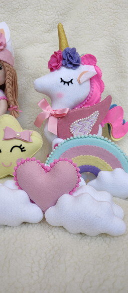 Kit Unicórnio para Decoração de Festa