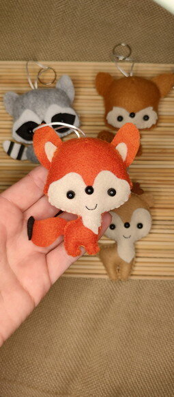 Lembrancinha Chaveiro Animais do Bosque