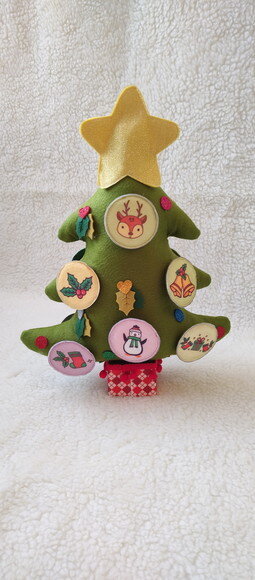 Mini Árvore Montessoriana de Natal Infantil