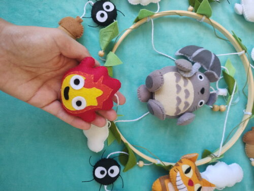 Mobile de Berço Totoro