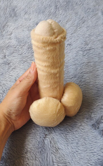 Órgão Masculino de Pelúcia e Feltro