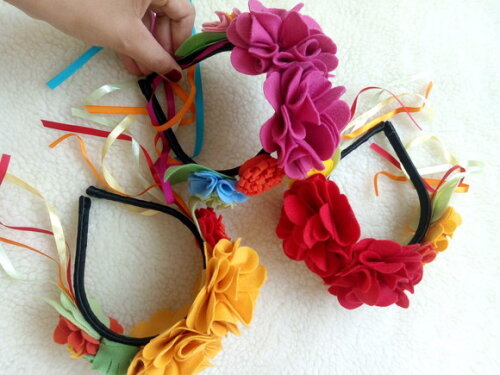 Tiara de Flores Frida