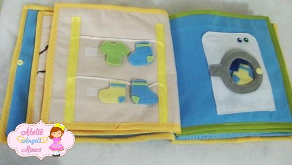 Atividades Alternativas para Quiet Book (Livro interativo)