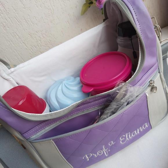 Bolsa 3 Divisões + Estojo K +lancheira Gg