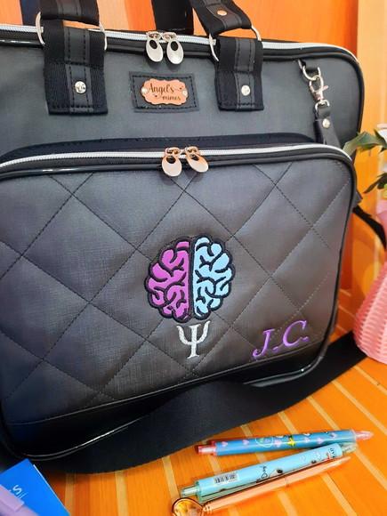 Bolsa 3 Divisões Material Sintético Psicologia