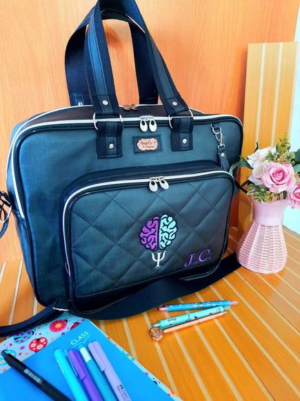 Bolsa 3 Divisões Material Sintético Psicologia
