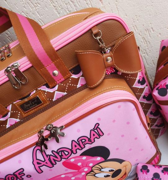 Bolsa 3 Divisões Minnie