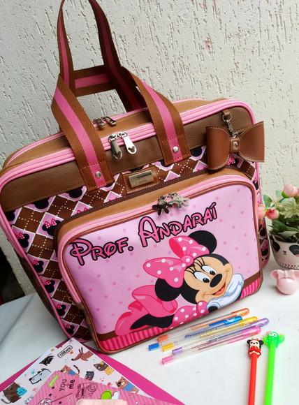 Bolsa 3 Divisões Minnie