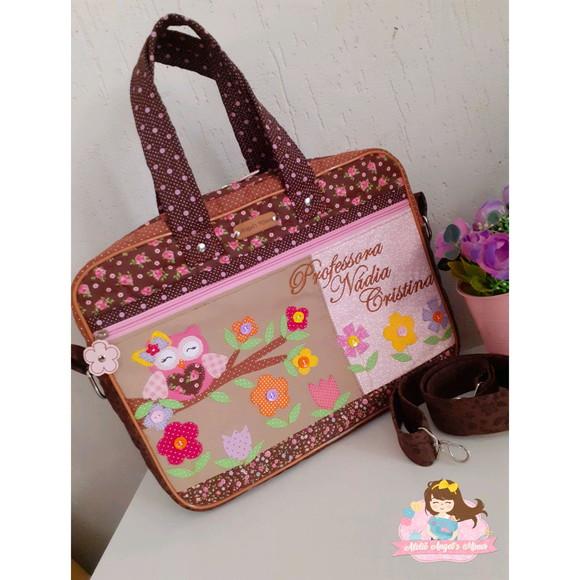 Bolsa alça transversal corujinha