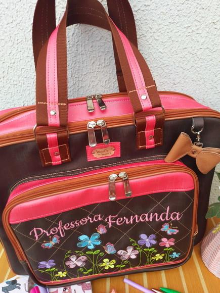 Bolsa Angel Material Sintético e Estojo